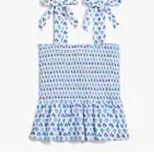 NWT!! J Crew smocked tank!